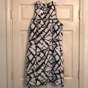 Cynthia Rowley Black and Whit Dress